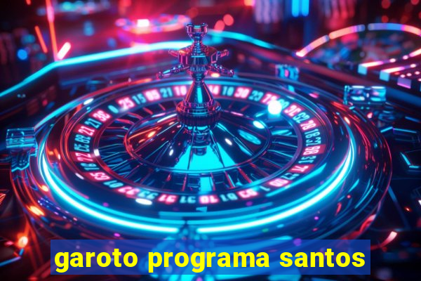 garoto programa santos